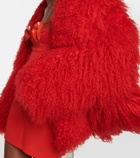 David Koma Shearling jacket