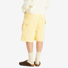 Late Checkout Men's Faded Cargo Shorts in Yellow