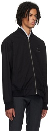 Raf Simons Black Fred Perry Edition Bomber Jacket