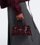 Prada Prada Bonnie Mini leather top-handle bag