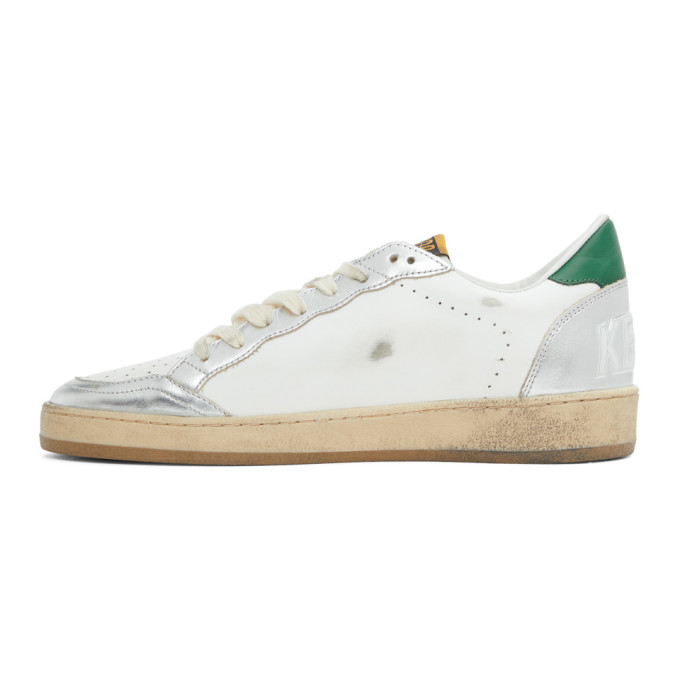 【関税&送料込】Golden  Deluxe Brand Ball Star Low-Top Golden Goose Ballstar Metallic Glitter Low-top Sneakers in