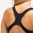 Joah Brown Women's Cross Back Bra Top in Onyx