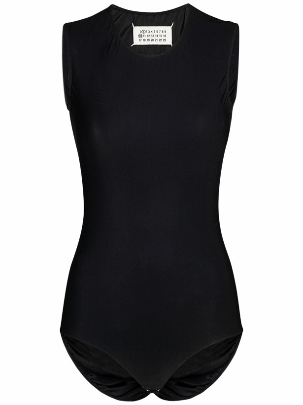 Photo: MAISON MARGIELA - Sleeveless Jersey Bodysuit