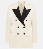 Gucci - GG jacquard double-breasted blazer