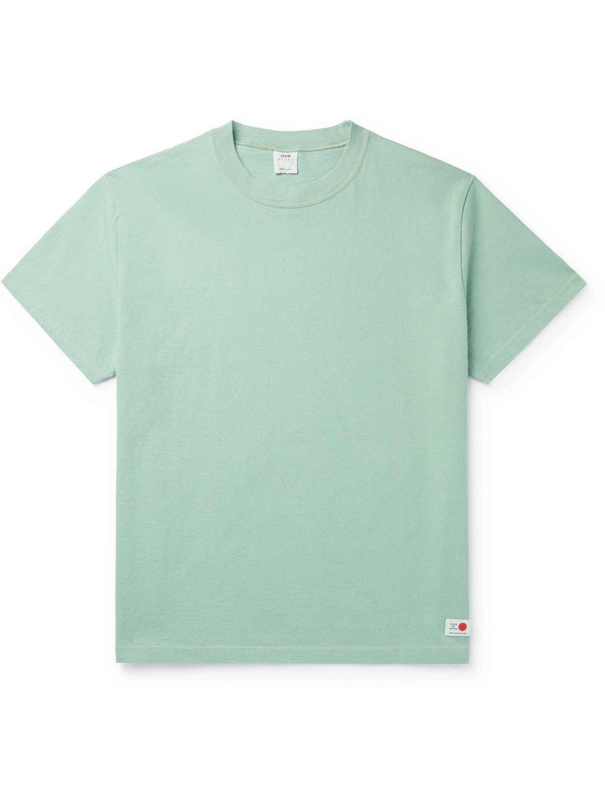 EDWIN - Cotton-Jersey T-Shirt - Green Edwin