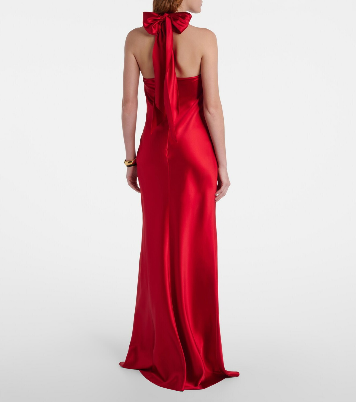 Ralph Lauren Collection Halterneck satin gown