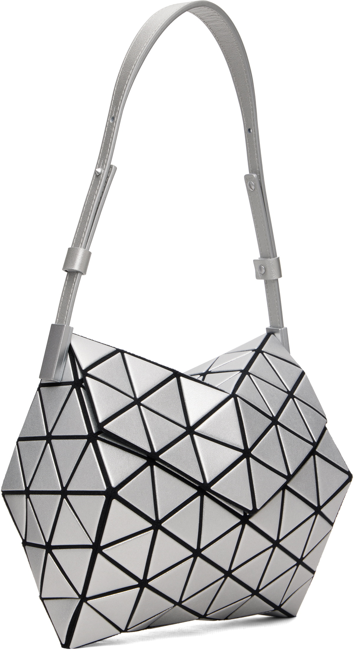 BAO BAO ISSEY MIYAKE Silver Torso Bag Bao Bao Issey Miyake