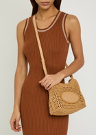 Tods Mancini Mini Raffia top Handle bag - Natural - One Size