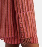 Oséree Lumière striped shirt