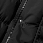 Moncler Men's Maikan Logo Placket Down Jacket in Black