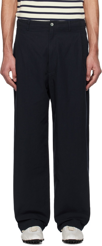 Photo: nanamica Navy Tack Club Trousers
