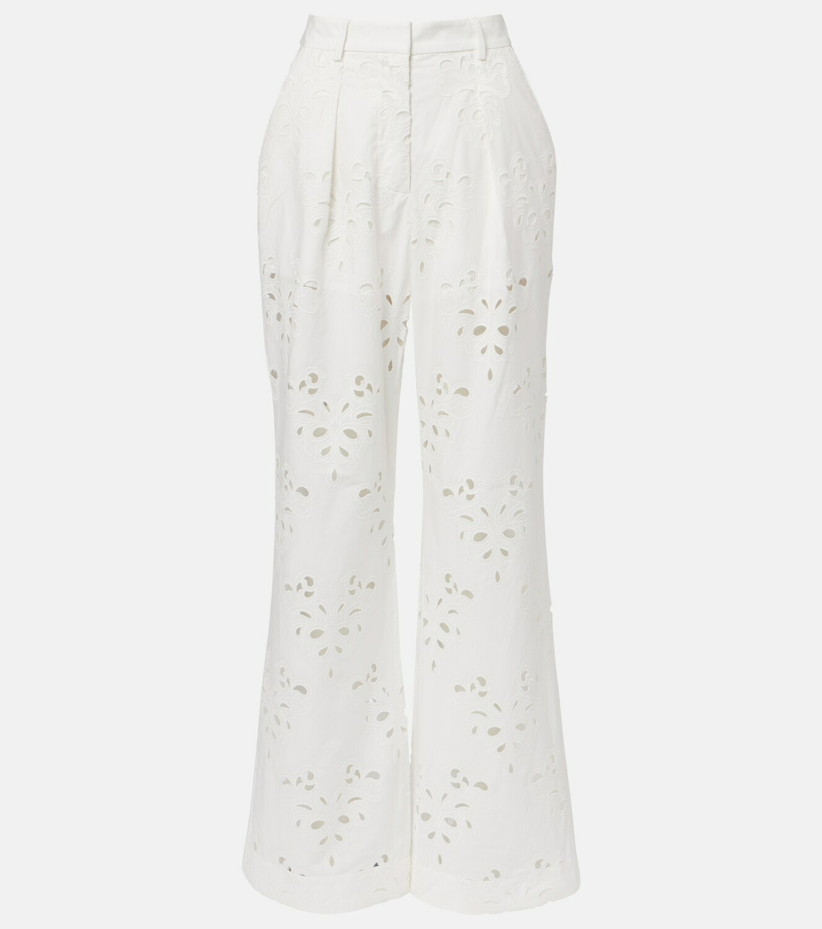 Rebecca Vallance Artesan broderie anglaise flared pants