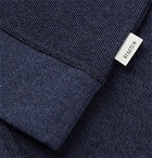 Oliver Spencer Loungewear - Ribbed Cotton-Jersey Sweatshirt - Navy