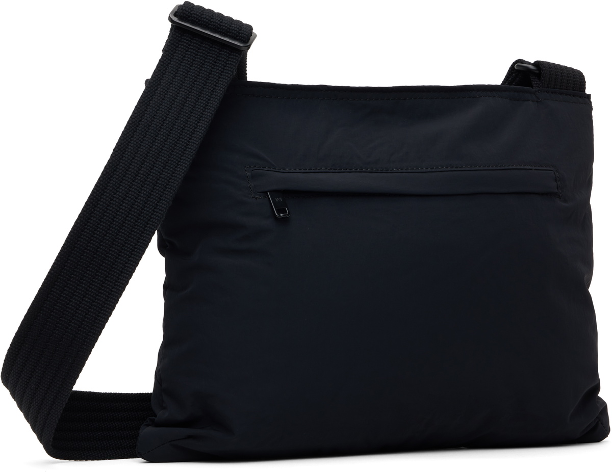 Y-3 Black Nylon Sacoche Bag Y-3