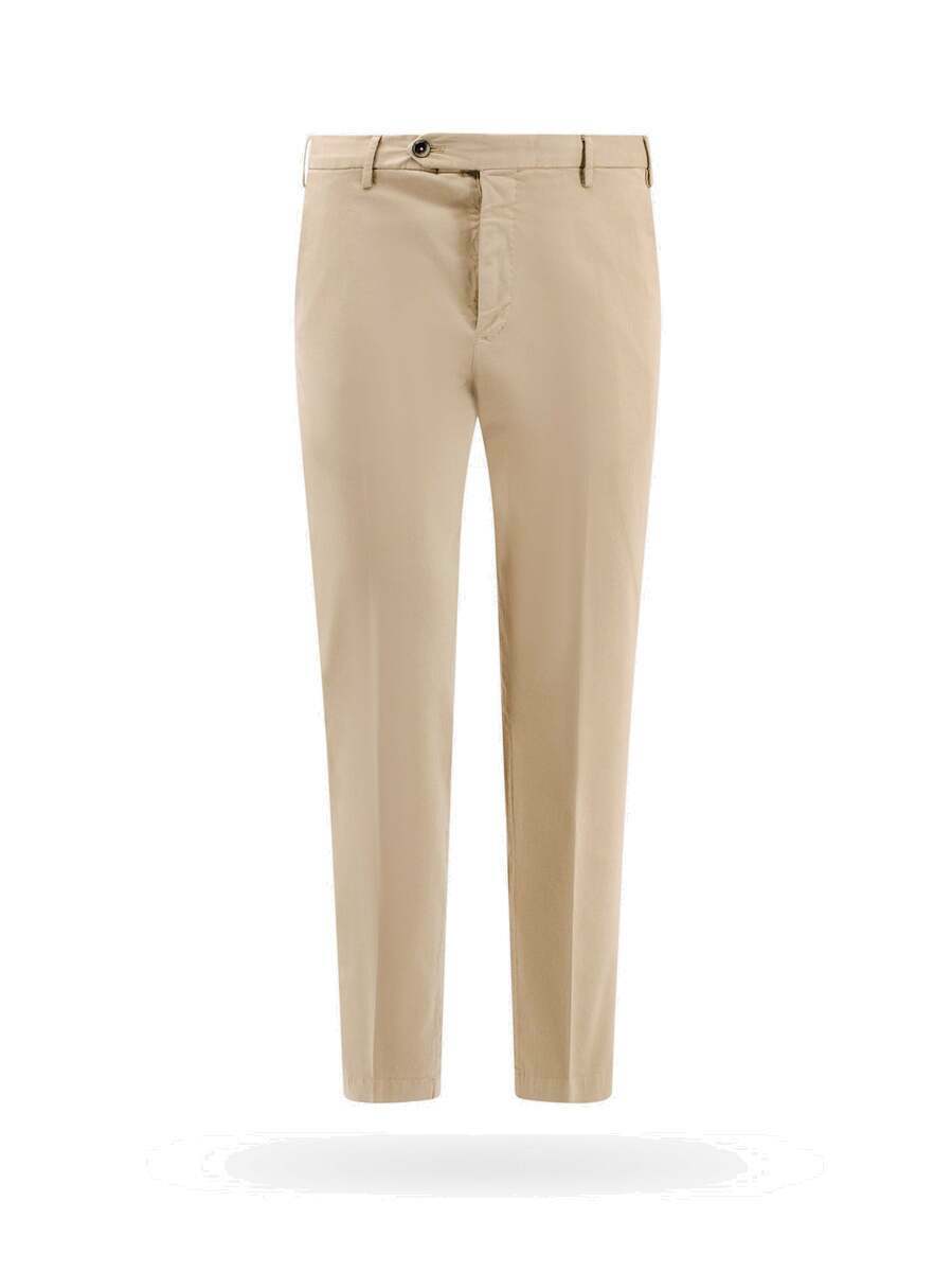 TORIN OPIFICIO Mens Beige Flat Front, Straight Leg Pants main image 0