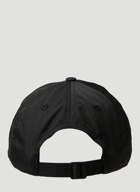 Logo Embroidered Baseball Cap in Black