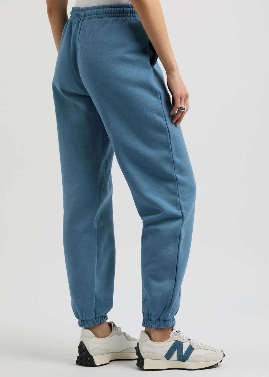 Rotate Sunday Logo Cotton Sweatpants Blue