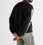 AMIRI - Printed Cotton-Jersey Sweatshirt - Black