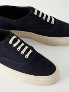 MORJAS - Deck Suede Sneakers - Blue