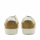 Stepney Workers Club Men's Pearl S-Strike Suede Mix Sneakers in White/Moss