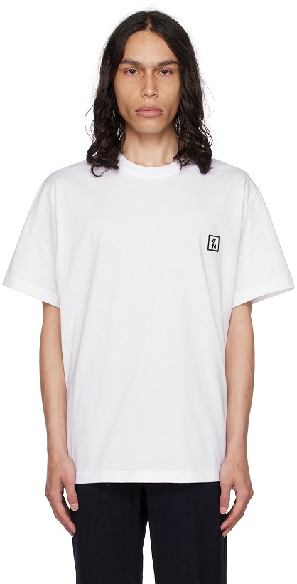 Photo: Wooyoungmi White Printed T-Shirt