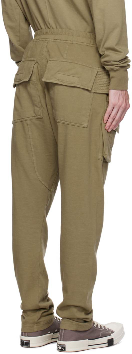 Rick Owens DRKSHDW Green Creatch Cargo Pants Rick Owens Drkshdw