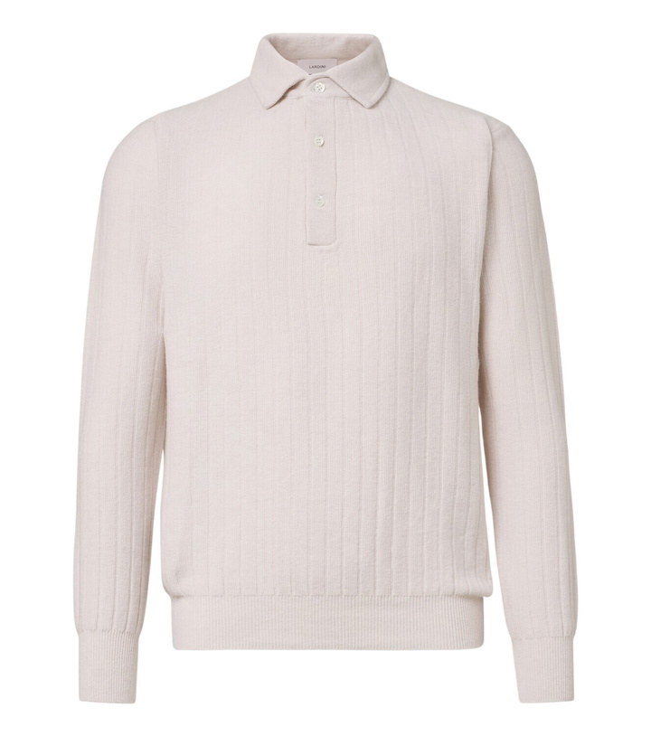 Photo: Lardini Cashmere polo sweater