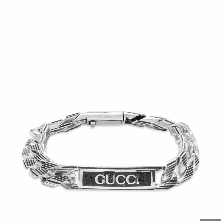 Photo: Gucci Tag Enamel Bracelet