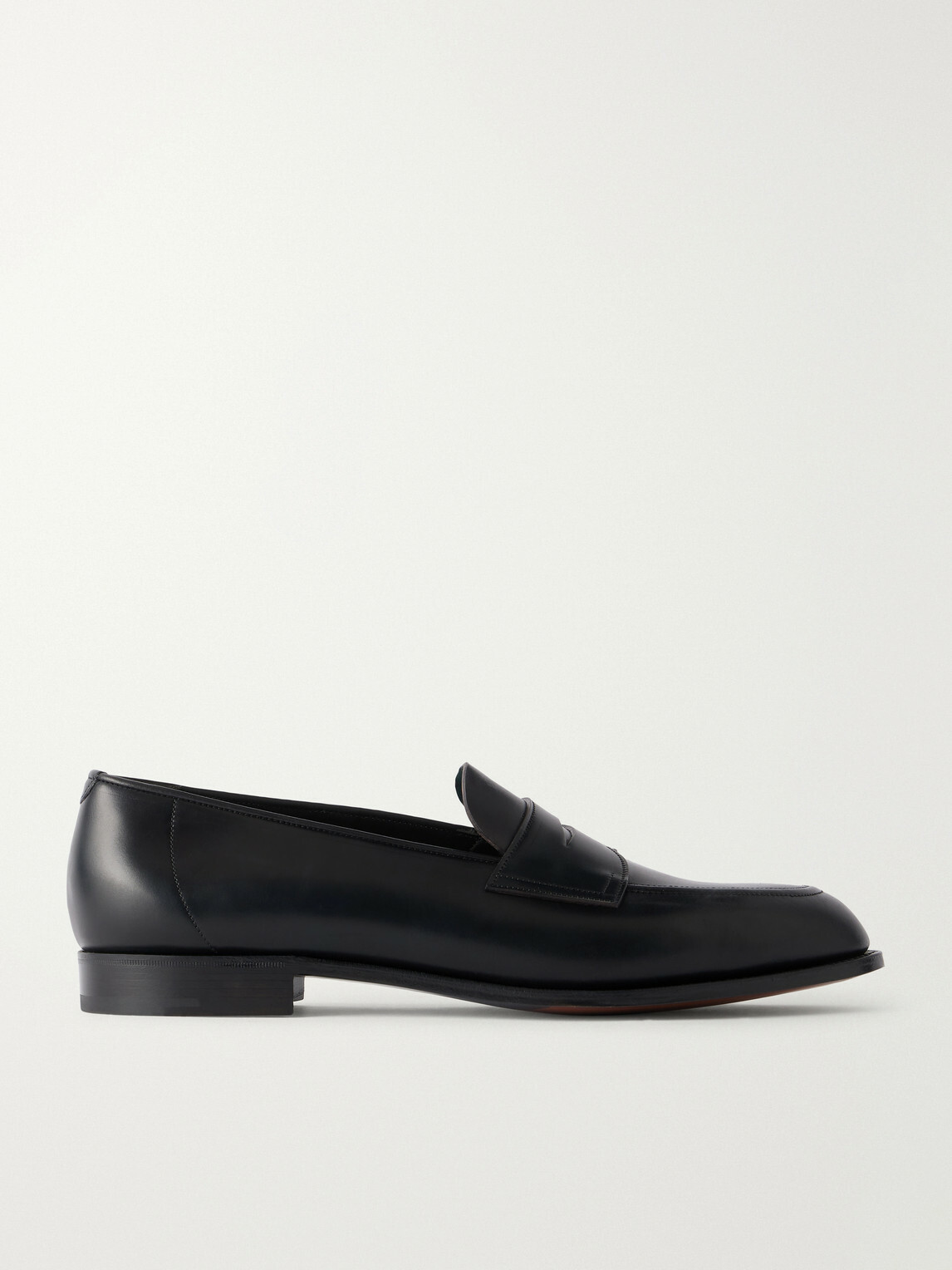 Edward Green - Piccadilly Leather Loafers - Black
