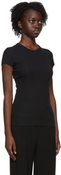 Filippa K Black Cotton T-Shirt