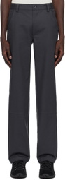 GR10K SSENSE Exclusive Blue Drill Trousers