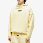 Fear of God ESSENTIALS Men's Spring Tab Detail Hoodie in Garden Yellow