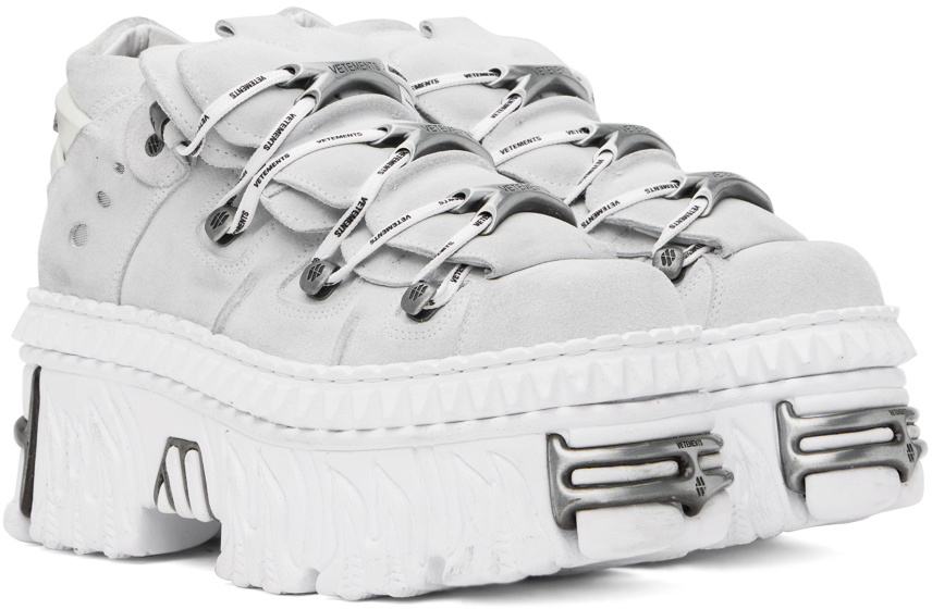 VETEMENTS Off-White New Rock Edition Platform Sneakers
