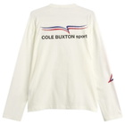 Cole Buxton Men's Sport Long Sleeve in Vintage Whitalye