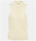 Alexander McQueen - Cable-knit wool sweater vest