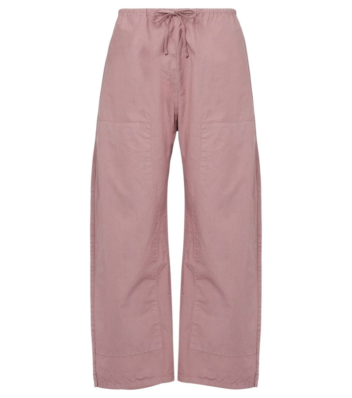 Photo: Leset Kyoto cotton cropped wide-leg pants