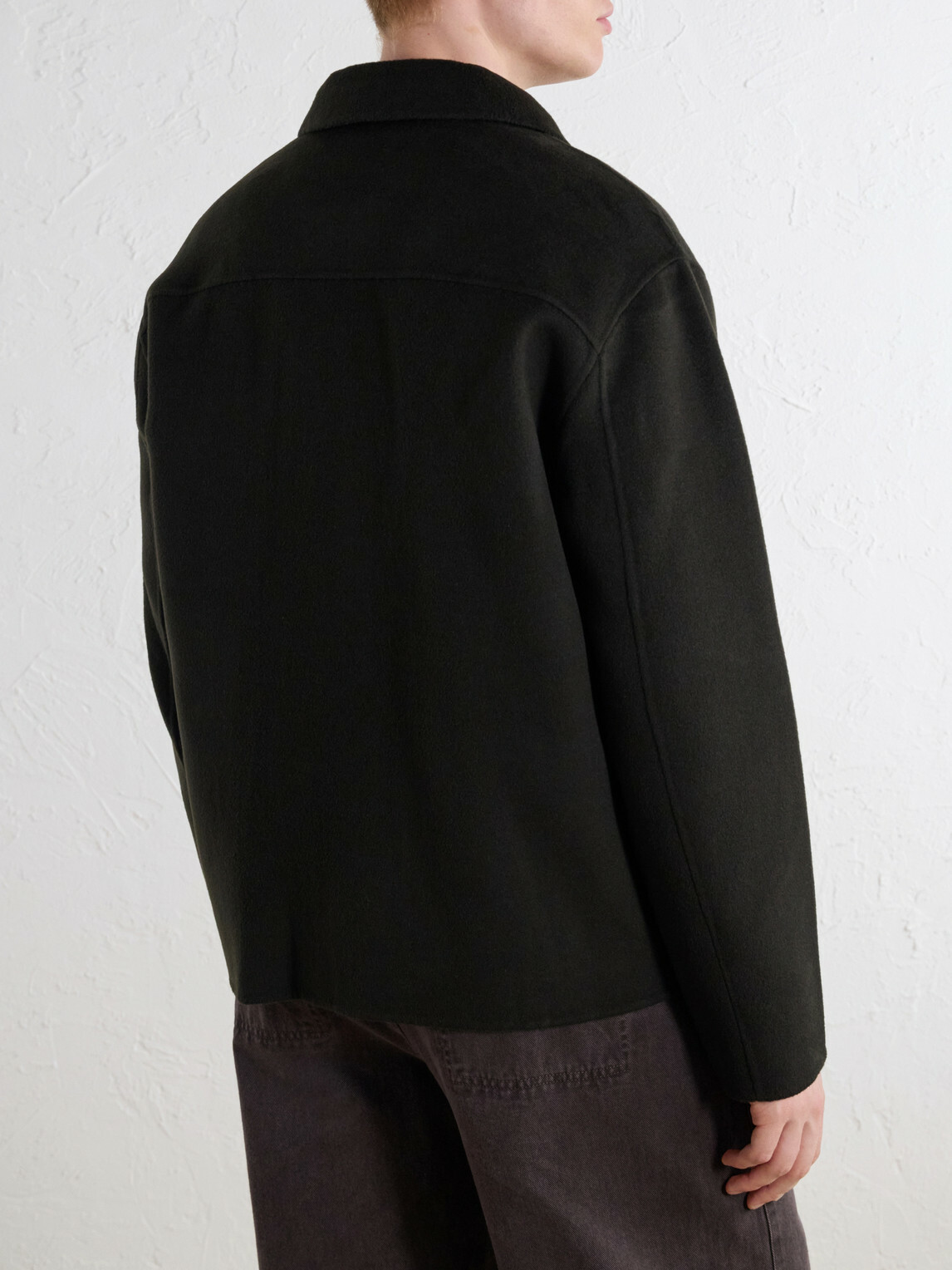 NN07 - Morgan 8447 Woven Wool-Blend Jacket - Green