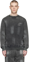 Études SSENSE Exclusive Black Organic Cotton Sweatshirt