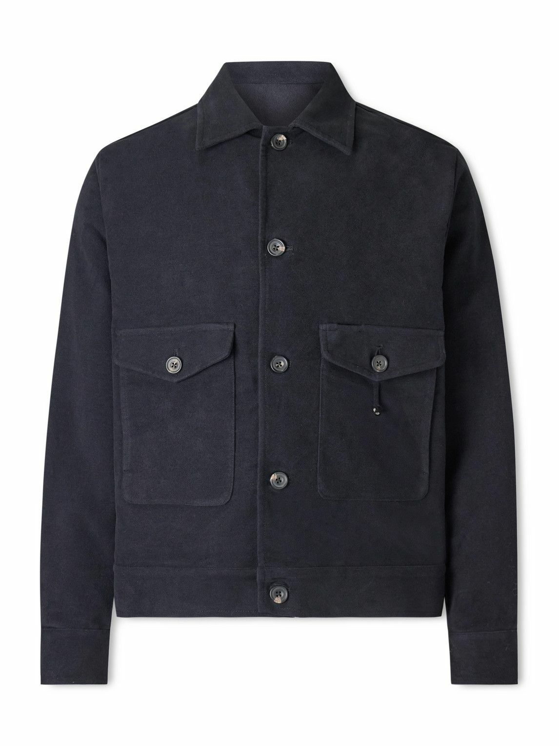J. Mueser - Marfa Cotton-Moleskin Jacket - Black