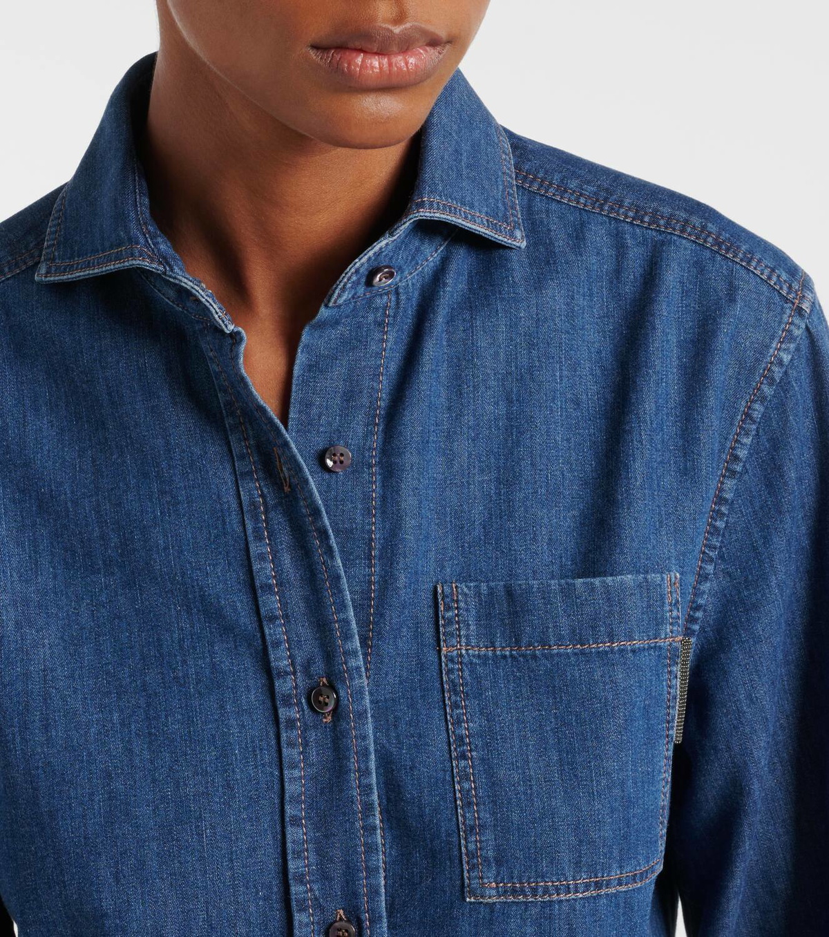 Brunello Cucinelli Denim shirt Brunello Cucinelli