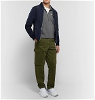Nike - Sportswear Mélange Fleece-Back Cotton-Blend Half-Zip Sweatshirt - Men - Gray