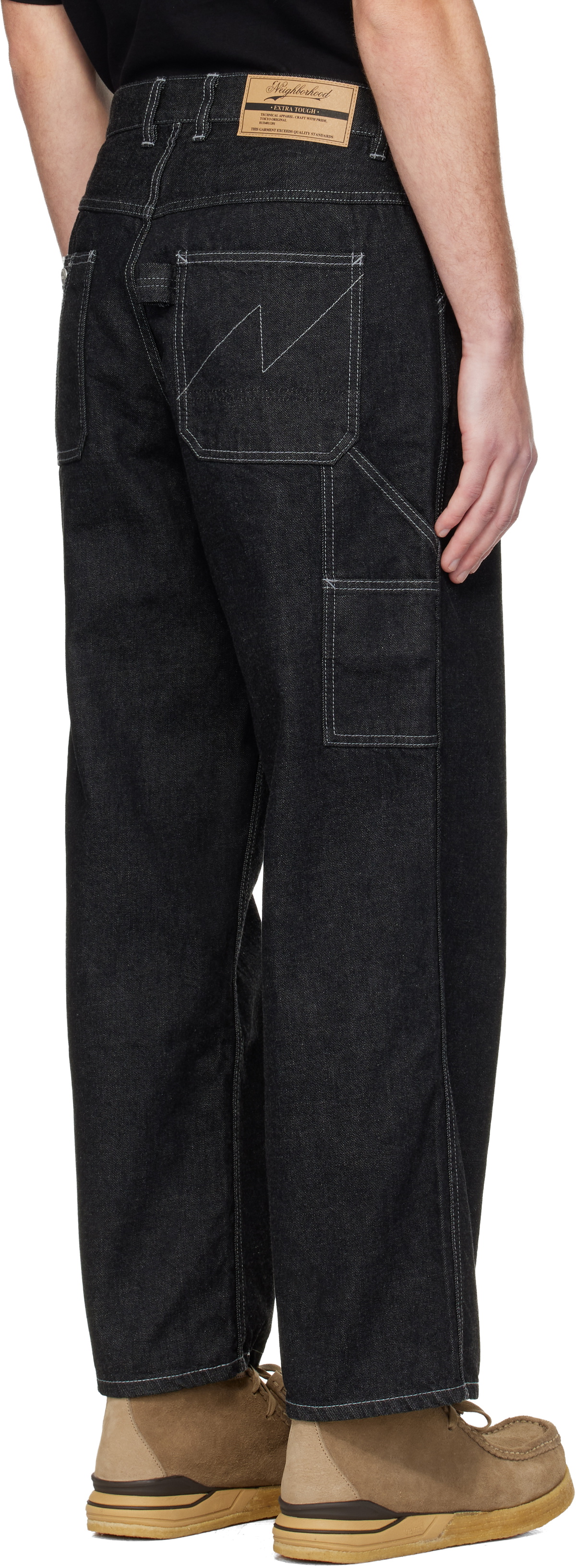 Neighborhood Black Painter Jeans Neighborhood