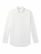 Etro - Cotton-Jacquard Shirt - White