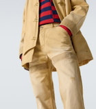 Wales Bonner Sierra cotton canvas straight pants