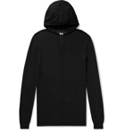 RICK OWENS - Virgin Wool Hoodie - Black