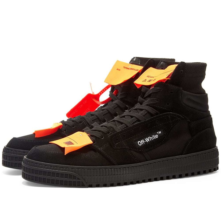 Photo: Off-White Off Court Suede Hi Sneaker