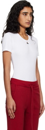 Vivienne Westwood White Cap Sleeve Bodysuit