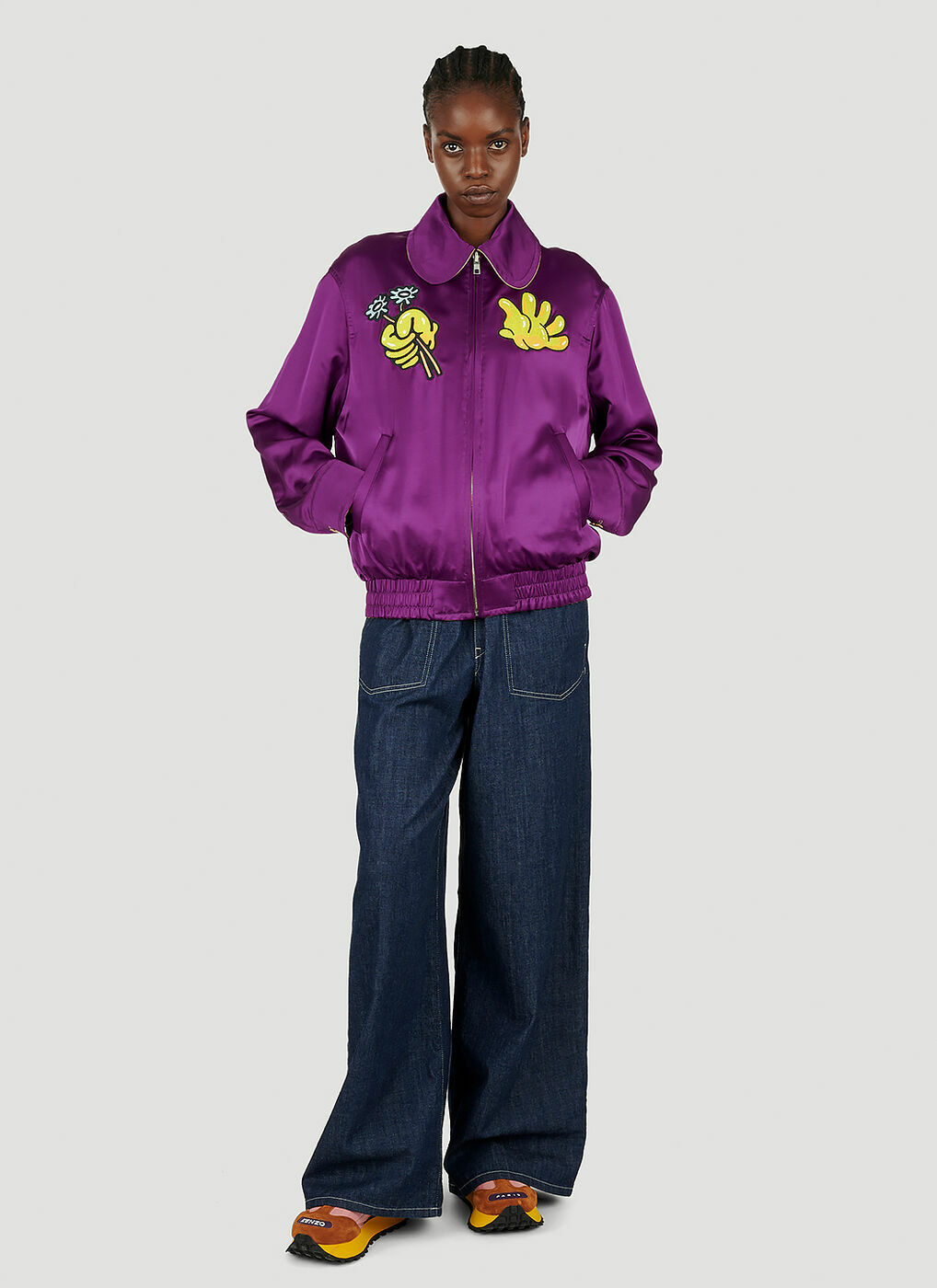 Kenzo - Boke Boy Reversible Jacket in Purple