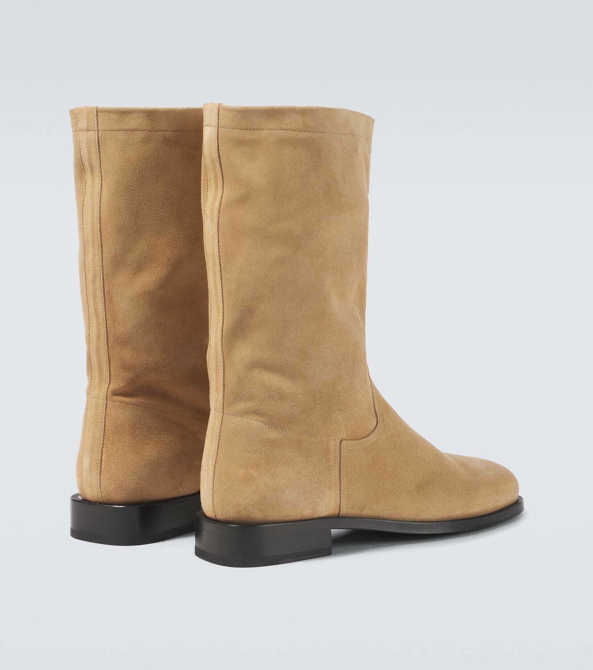 Lemaire Soft Workwear suede ankle boots