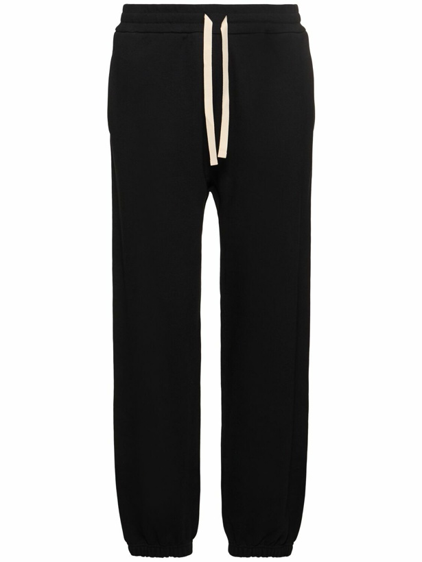 Photo: JIL SANDER Compact Cotton Terry Sweatpants